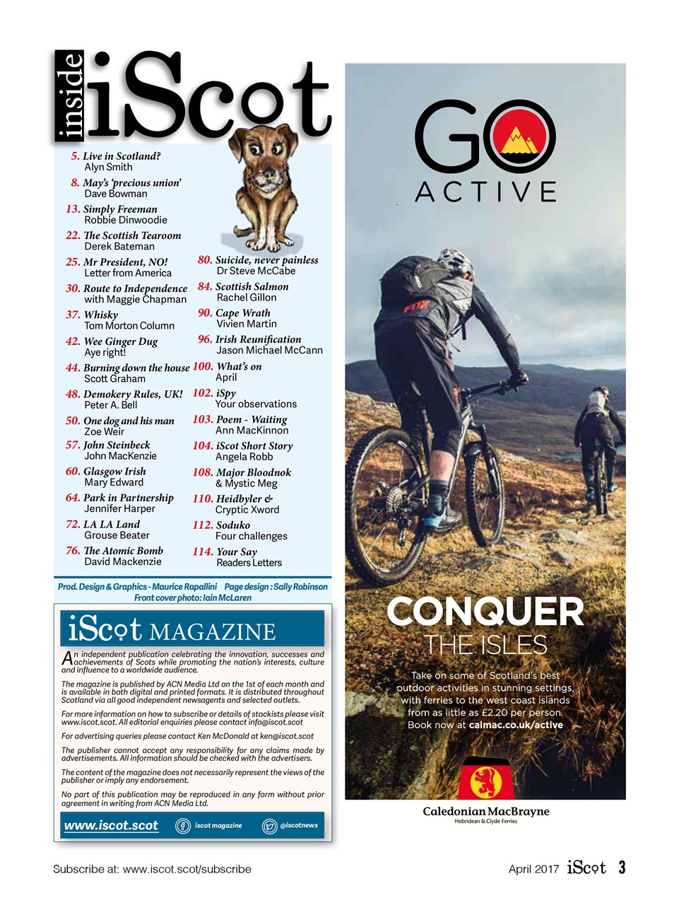 iScot Magazine Preview Pages