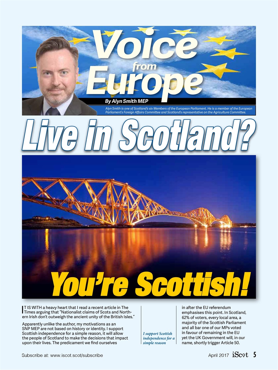 iScot Magazine Preview Pages
