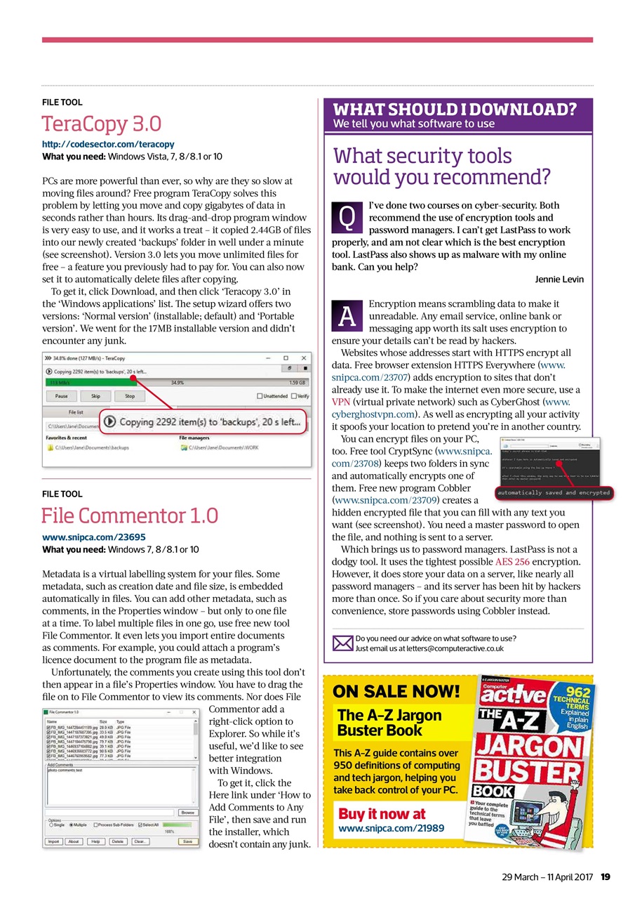 Computer Active Preview Pages