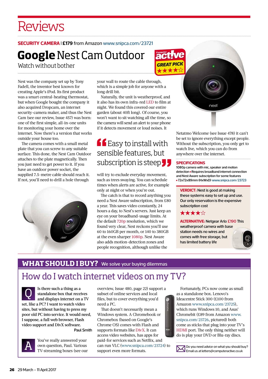 Computer Active Preview Pages