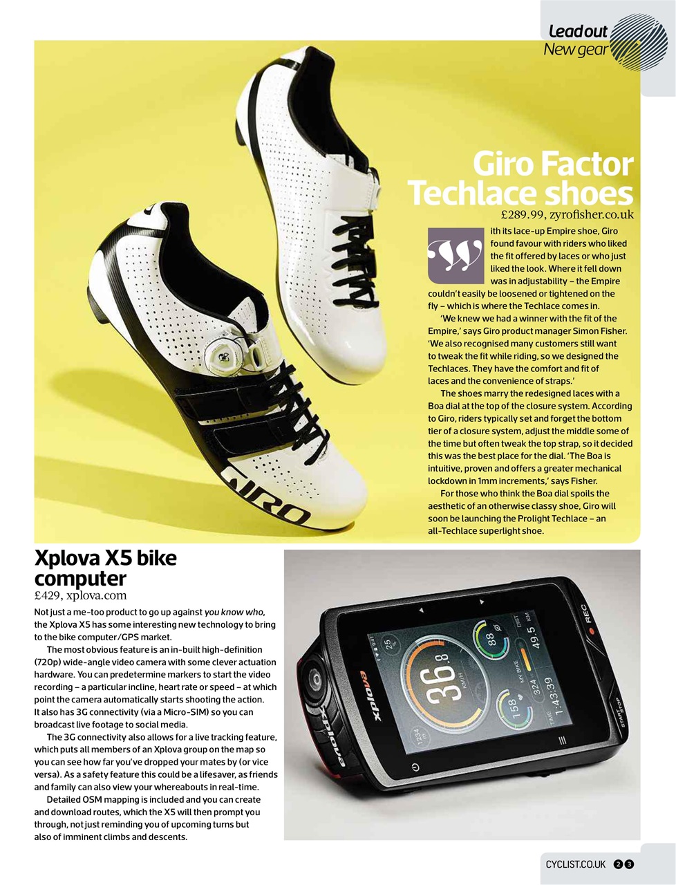 Cyclist Preview Pages