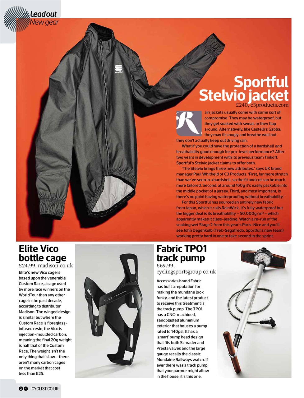 Cyclist Preview Pages