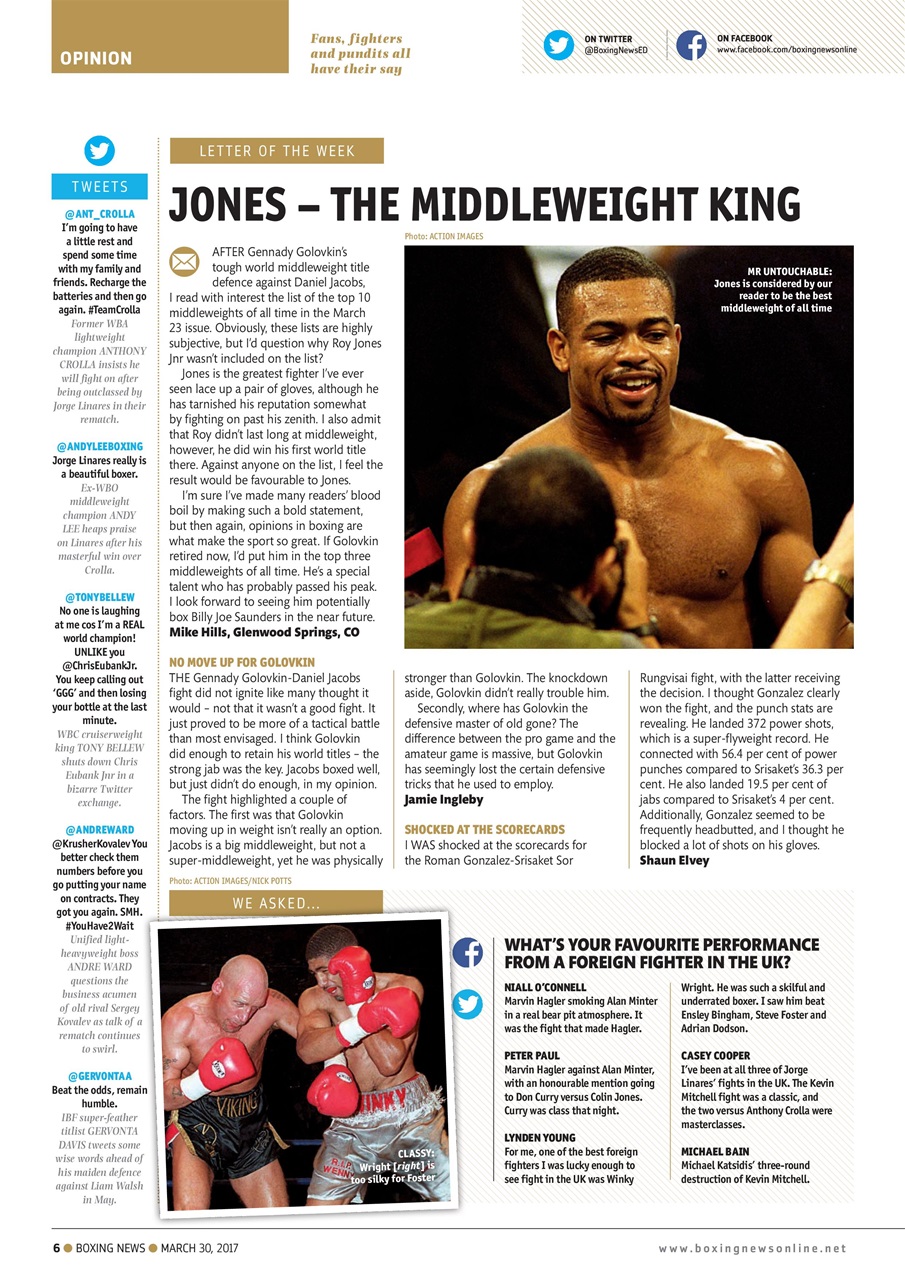 Boxing News Preview Pages