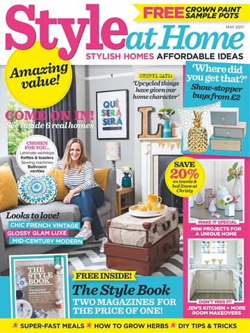 Style at Home issue May 2017