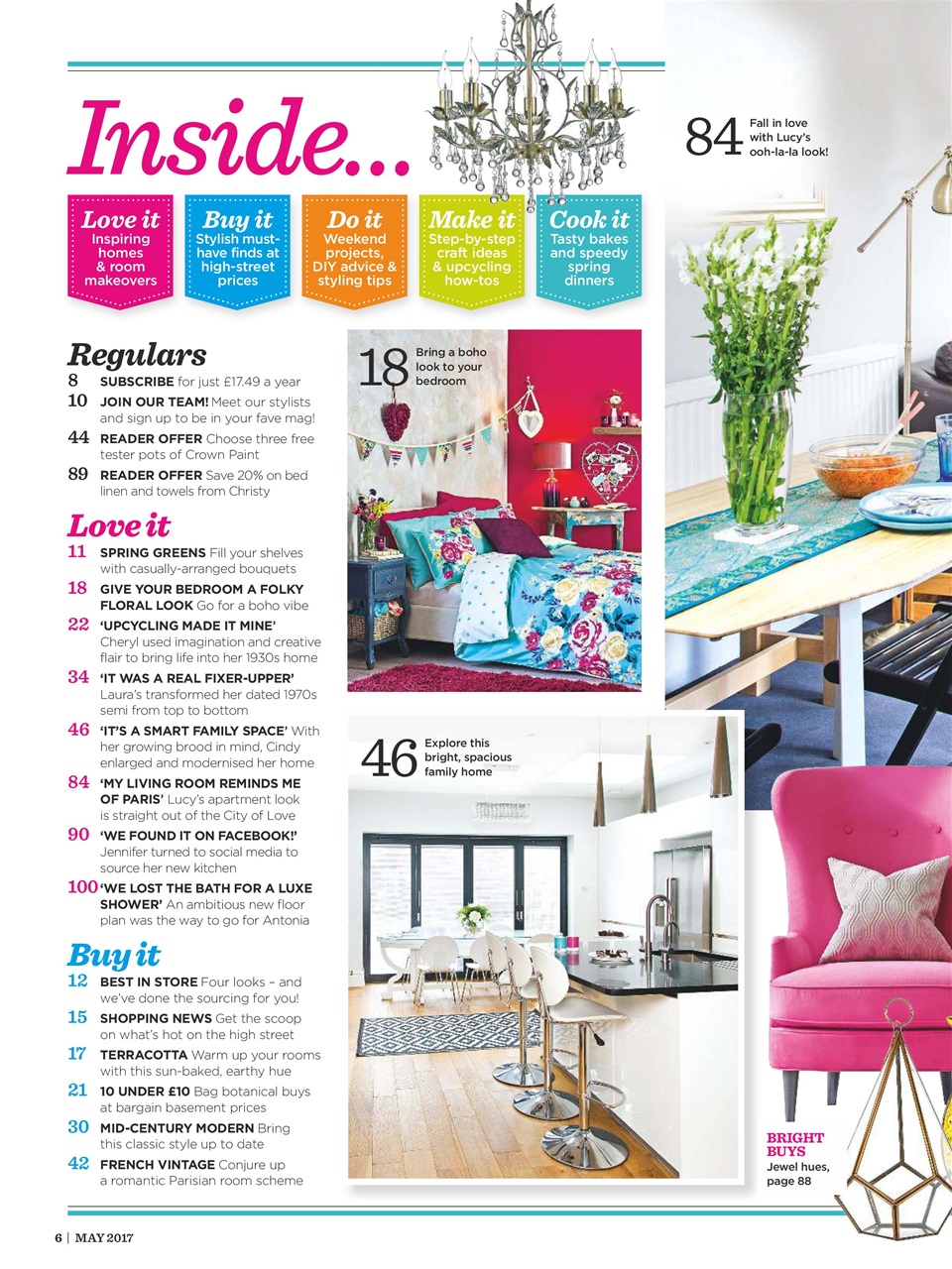 Style at Home Preview Pages