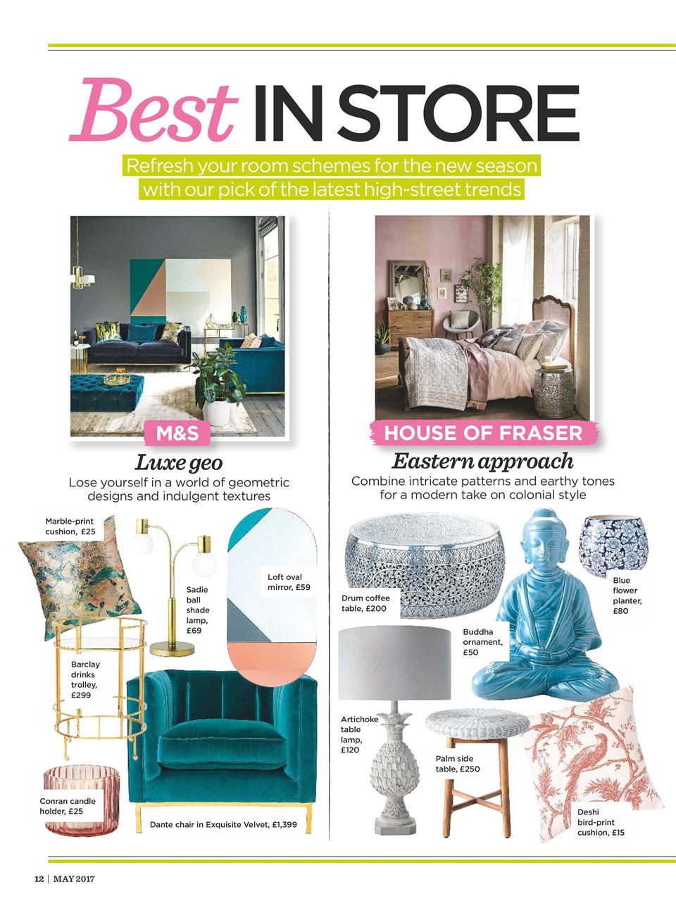 Style at Home Preview Pages
