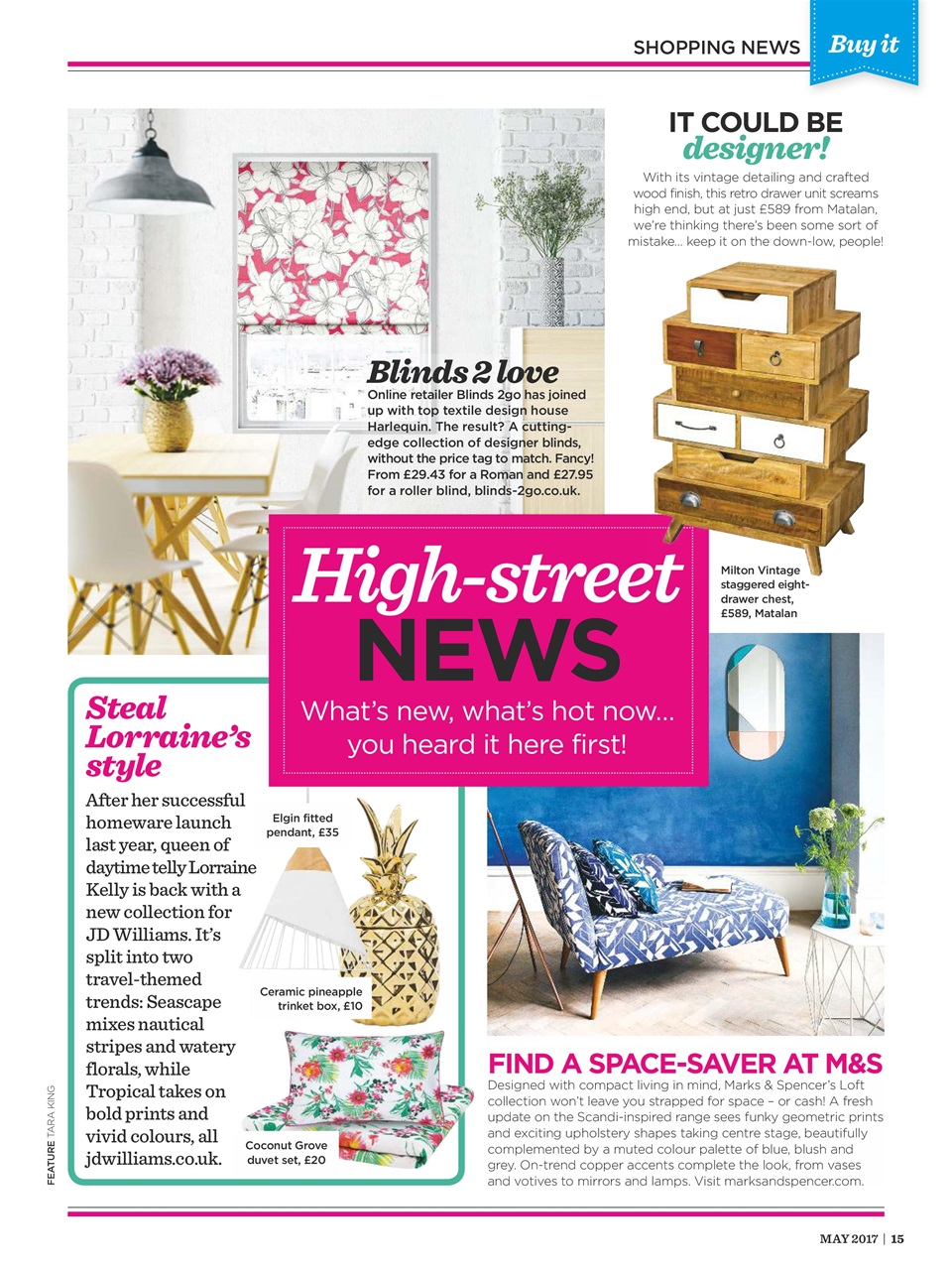 Style at Home Preview Pages