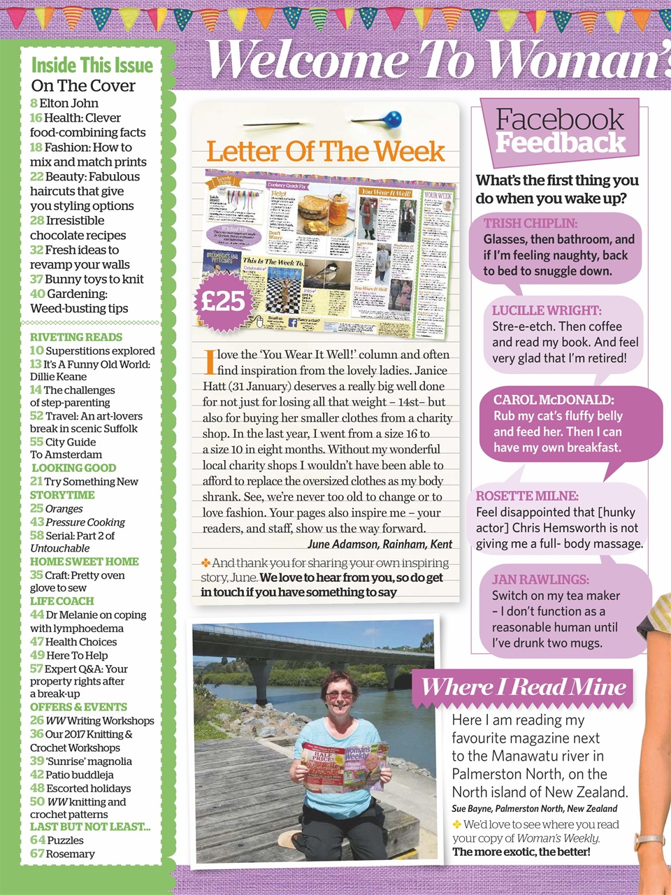 Woman's Weekly Preview Pages