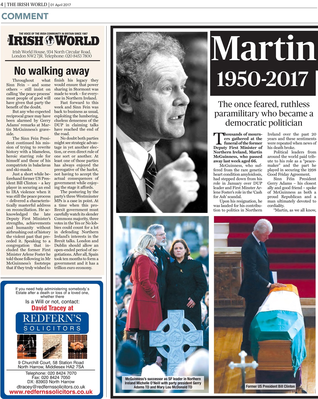 Irish World Preview Pages