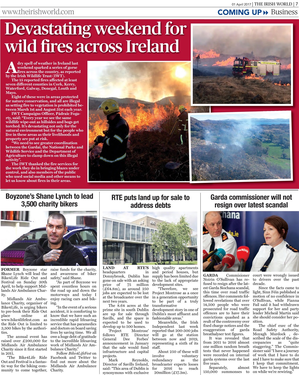 Irish World Preview Pages