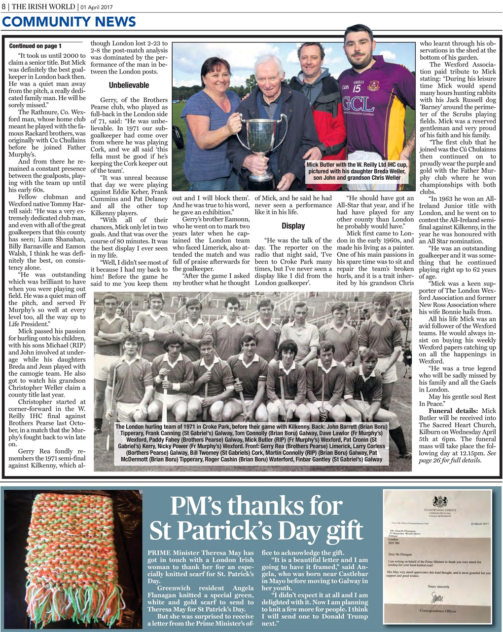 Irish World Preview Pages