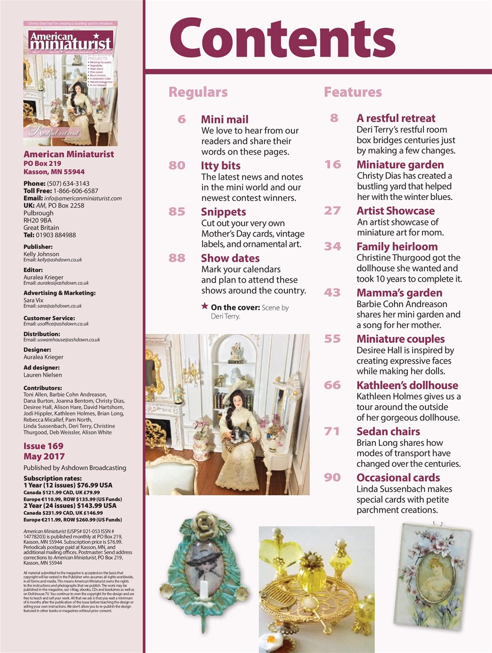 American Miniaturist Preview Pages