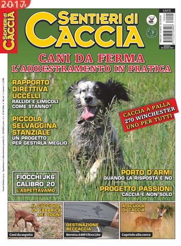 SENTIERI DI CACCIA issue Aprile 2017
