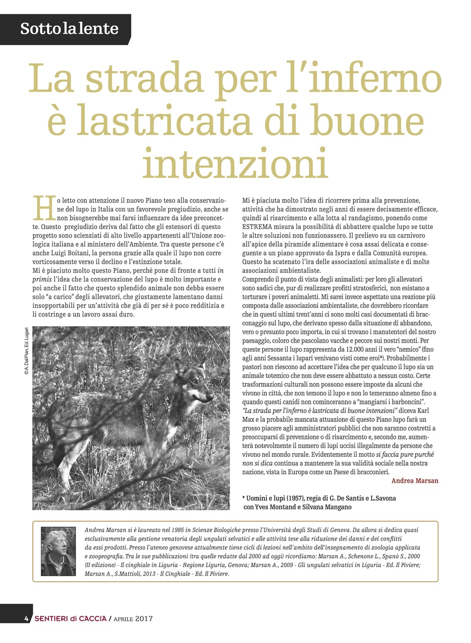 SENTIERI DI CACCIA Preview Pages