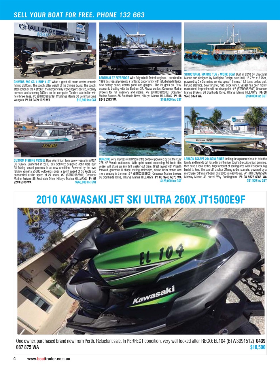 Boat Trader Australia Preview Pages