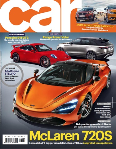 CAR magazine Italia issue OTTANTANOVE