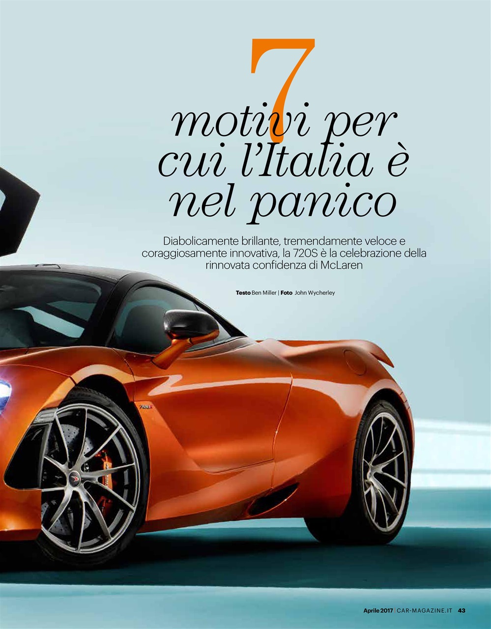 CAR magazine Italia Preview Pages