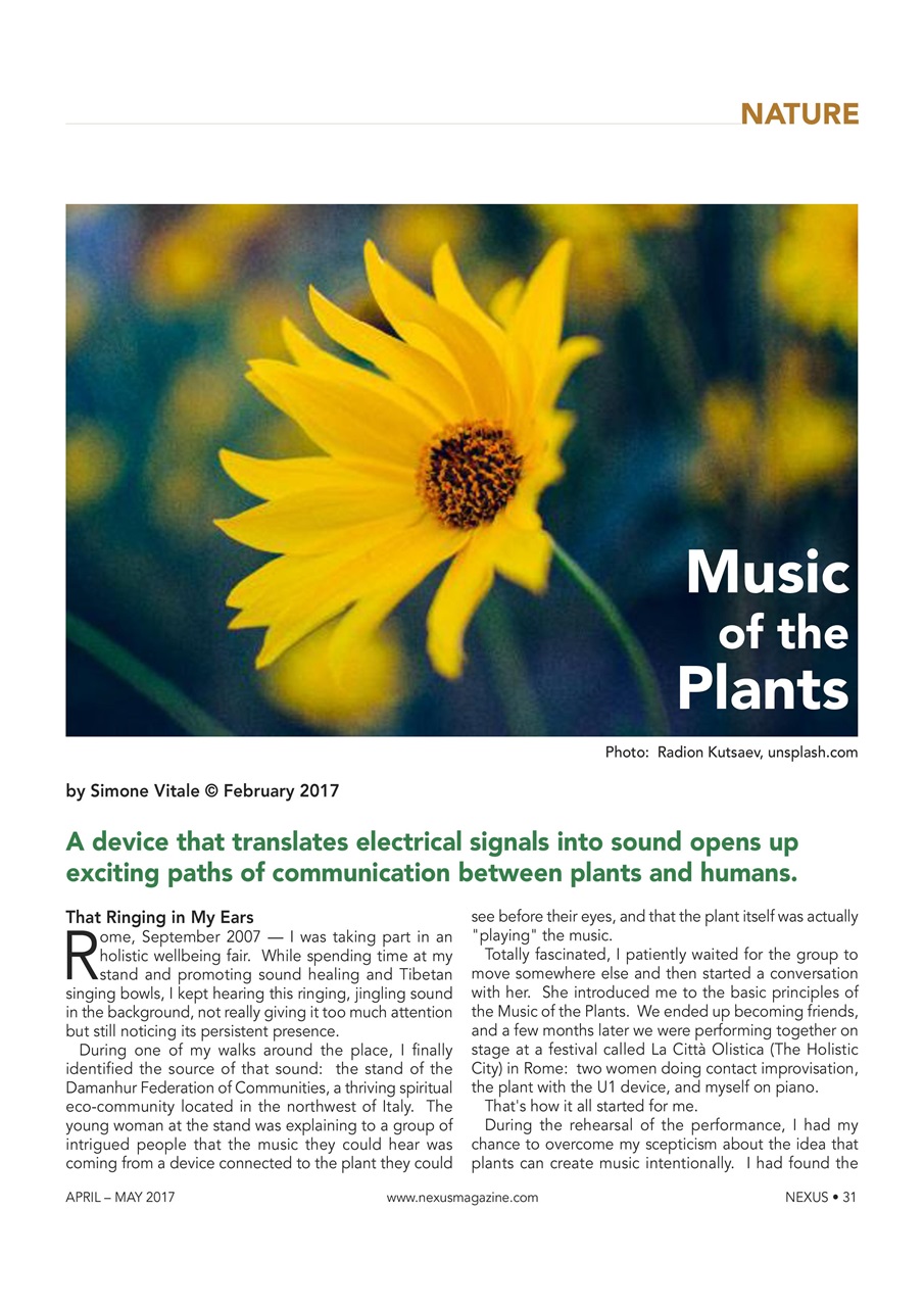 Nexus Magazine Preview Pages