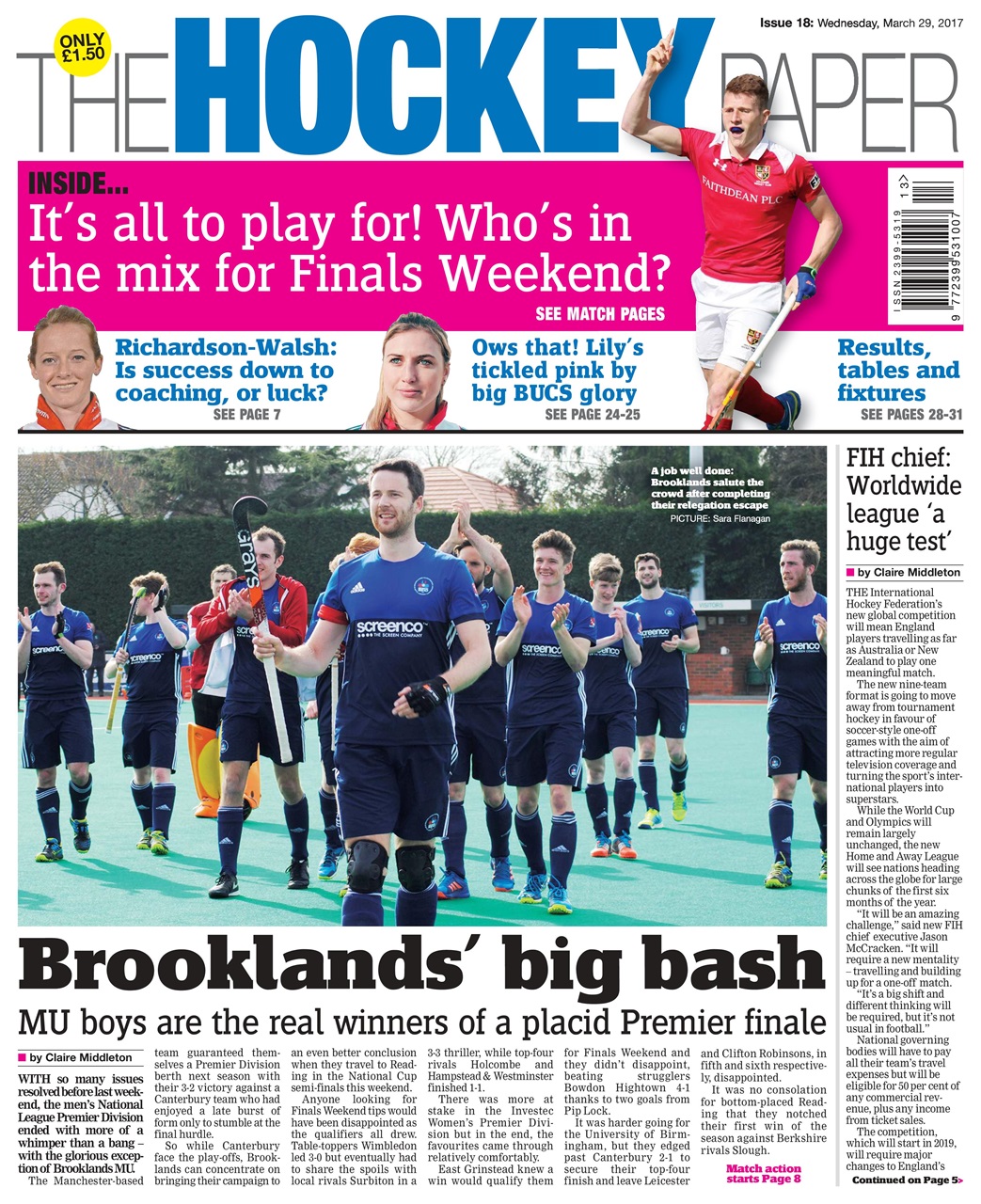 The Hockey Paper Preview Pages