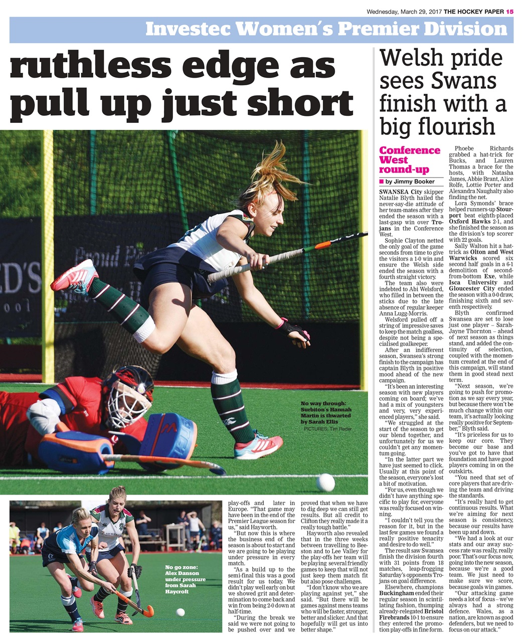 The Hockey Paper Preview Pages