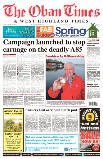 The Oban Times & Lochaber Times issue 