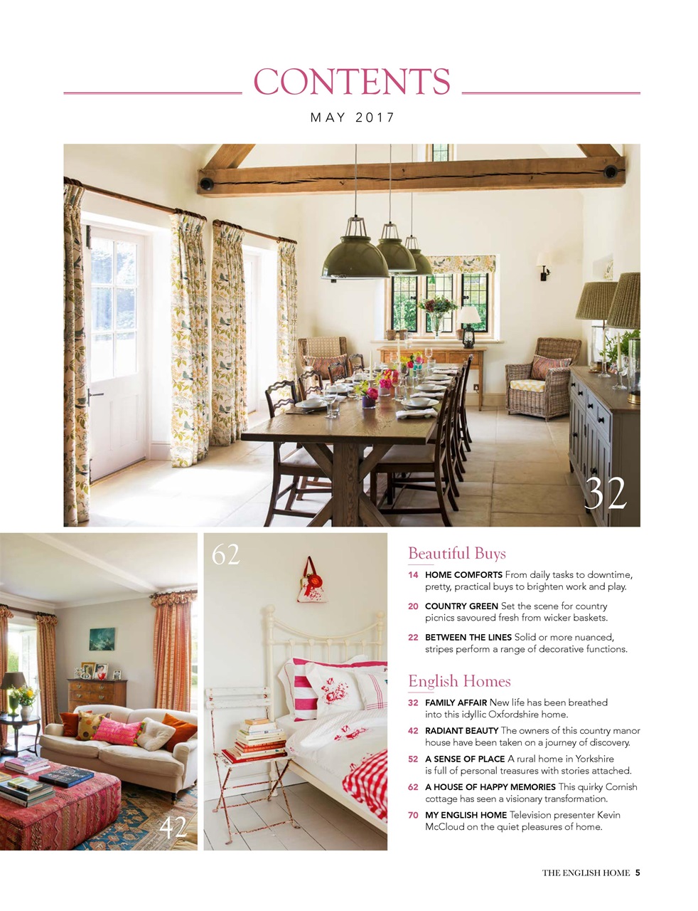 The English Home Preview Pages