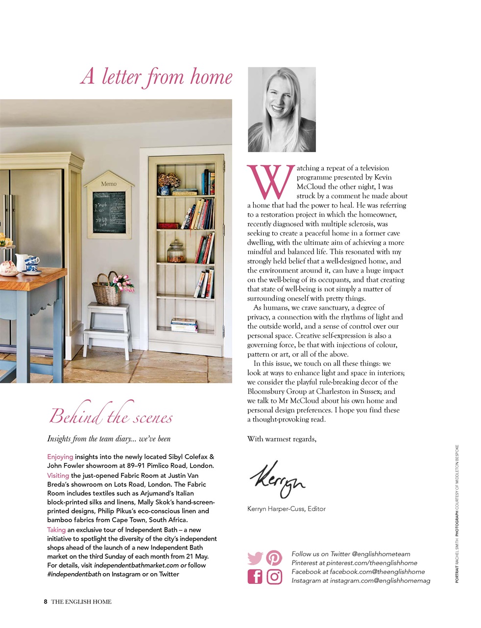 The English Home Preview Pages