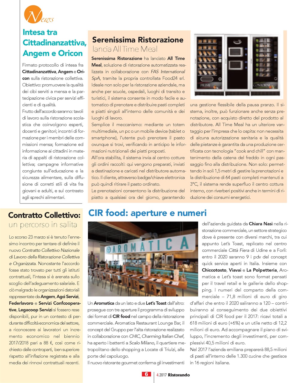 Ristorando Preview Pages