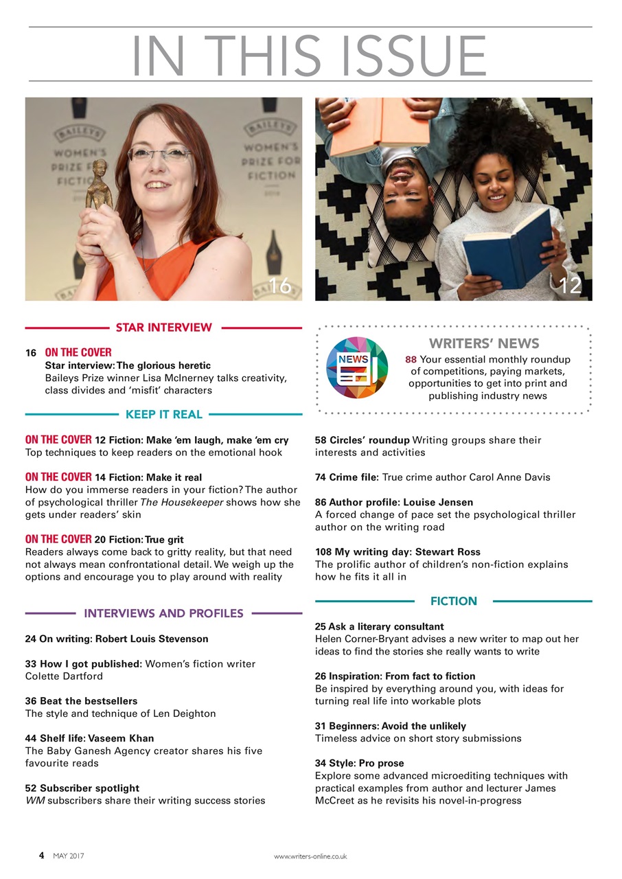 Writing Magazine Preview Pages