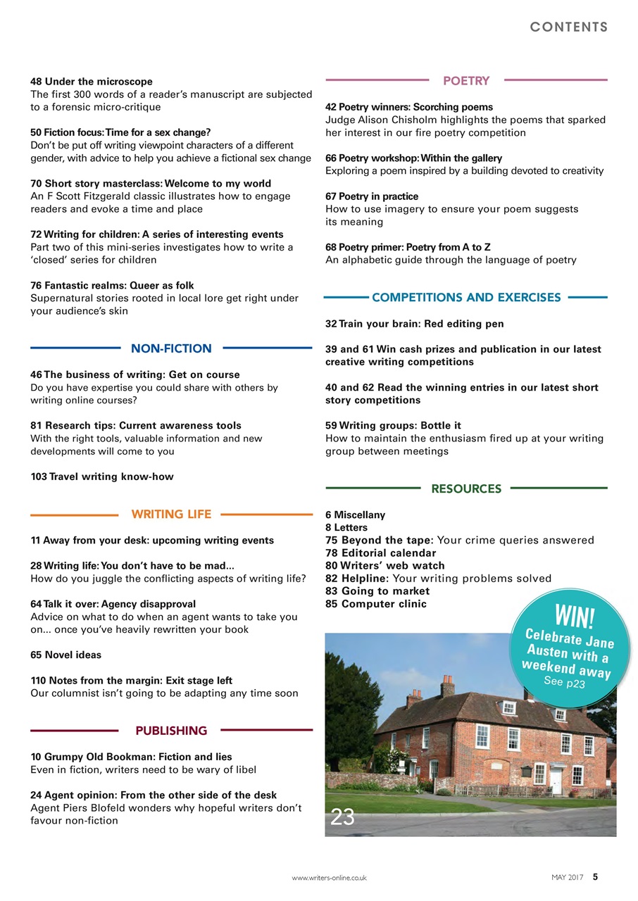 Writing Magazine Preview Pages