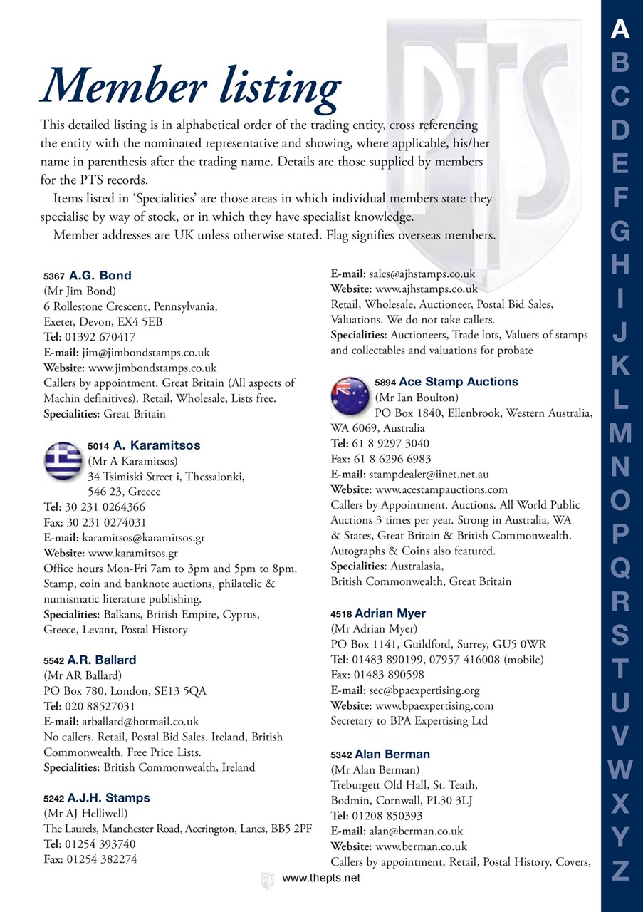 Stamp Collector Preview Pages