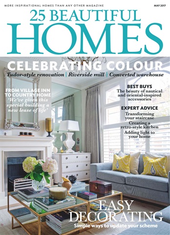 25 Beautiful Homes issue May 2017