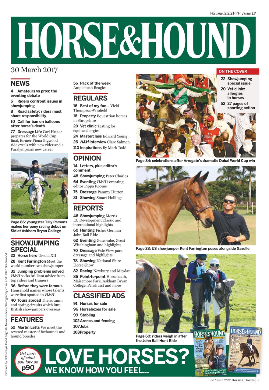 Horse & Hound Preview Pages