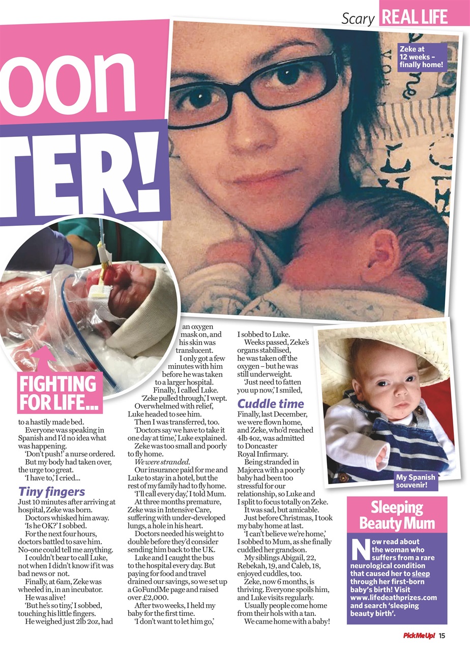 Pick Me Up Preview Pages