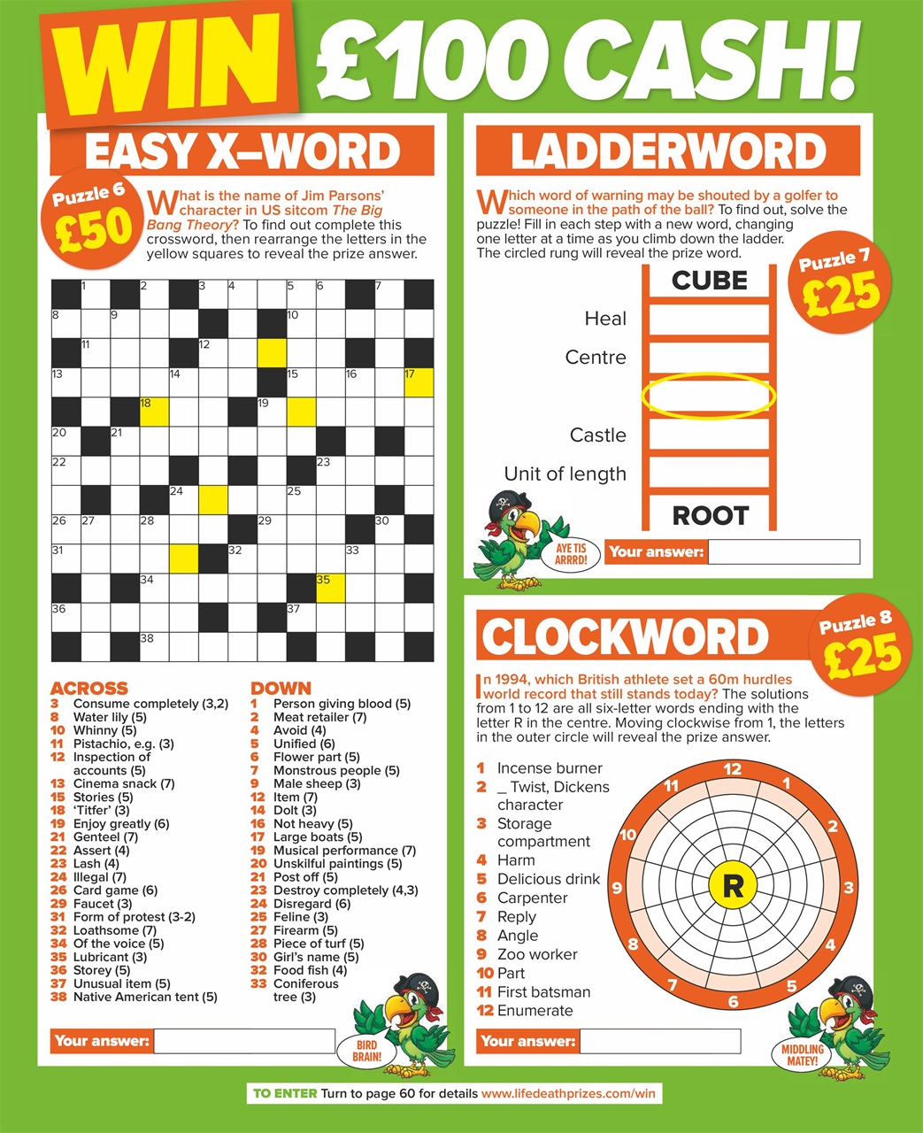 Chat Specials Preview Pages