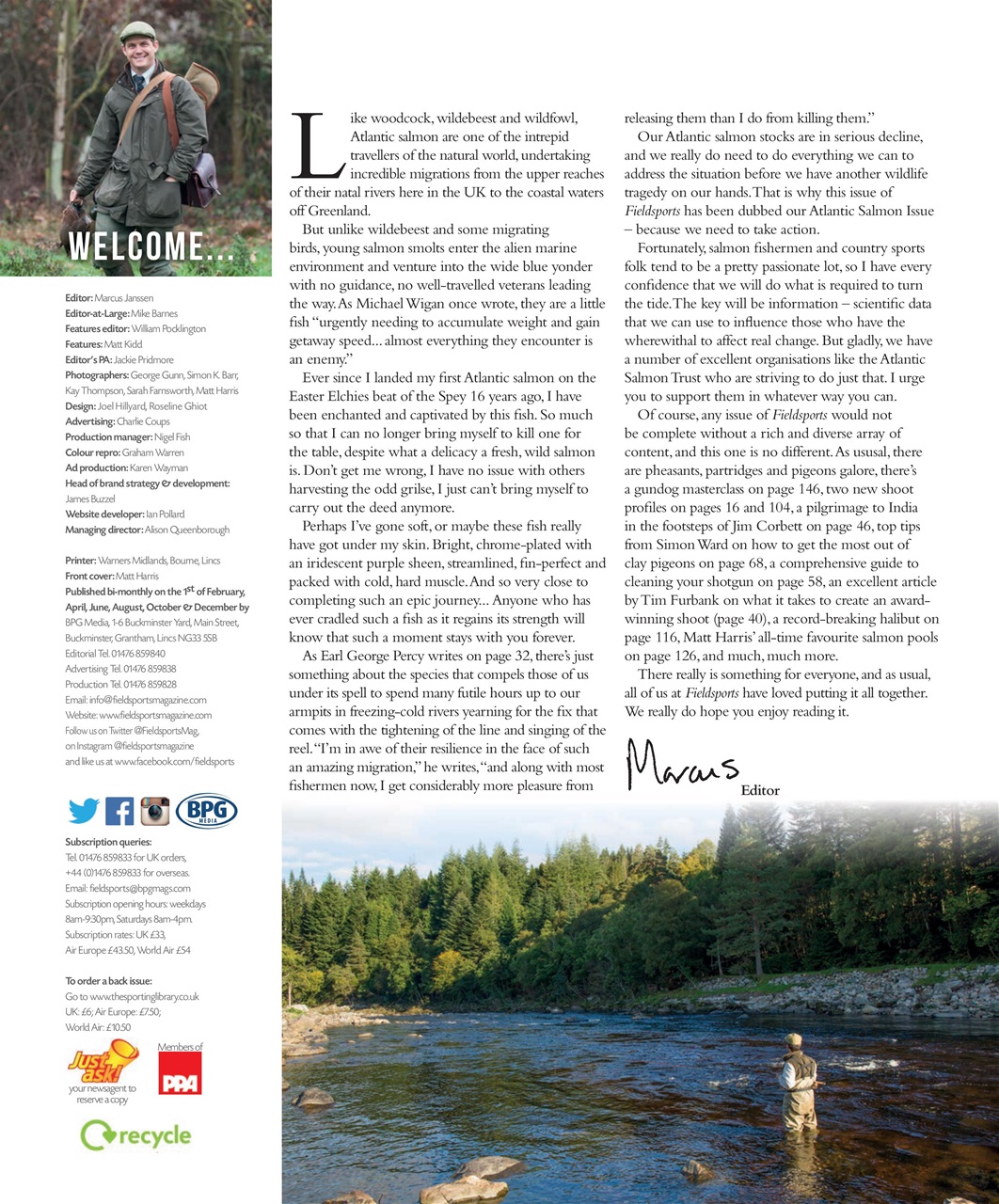 Fieldsports Journal Preview Pages