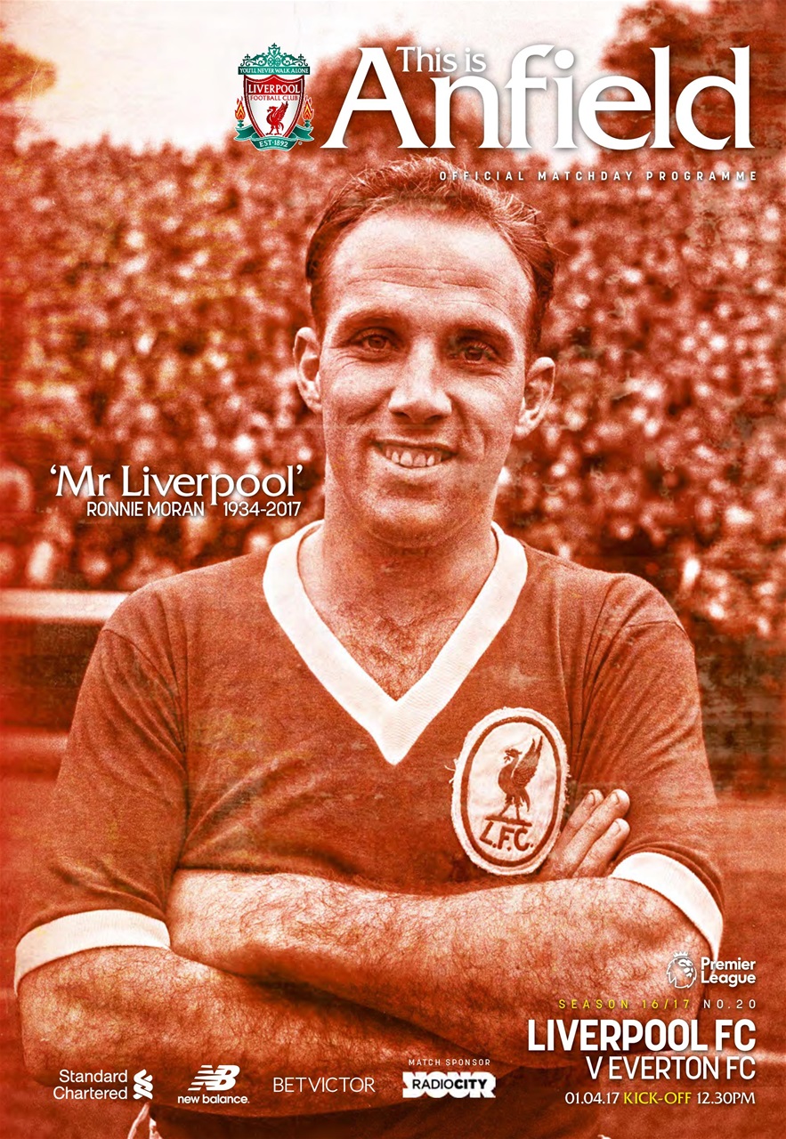Liverpool FC Programmes Preview Pages