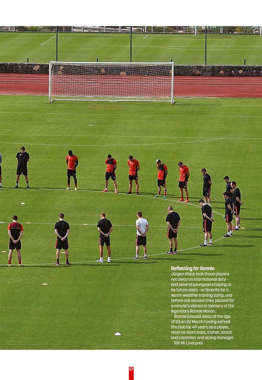 Liverpool FC Programmes Preview Pages
