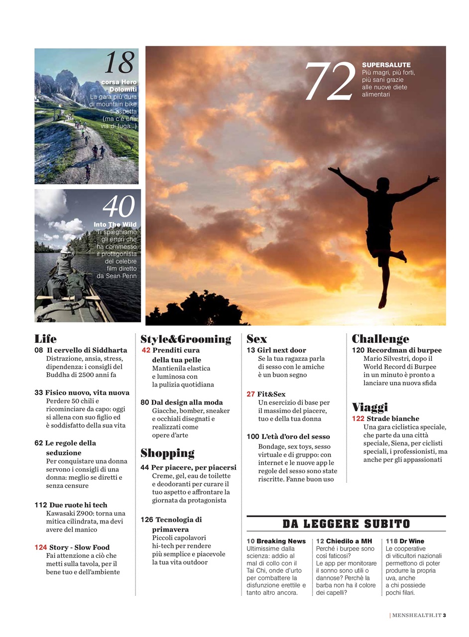 Men's Health Italia Preview Pages