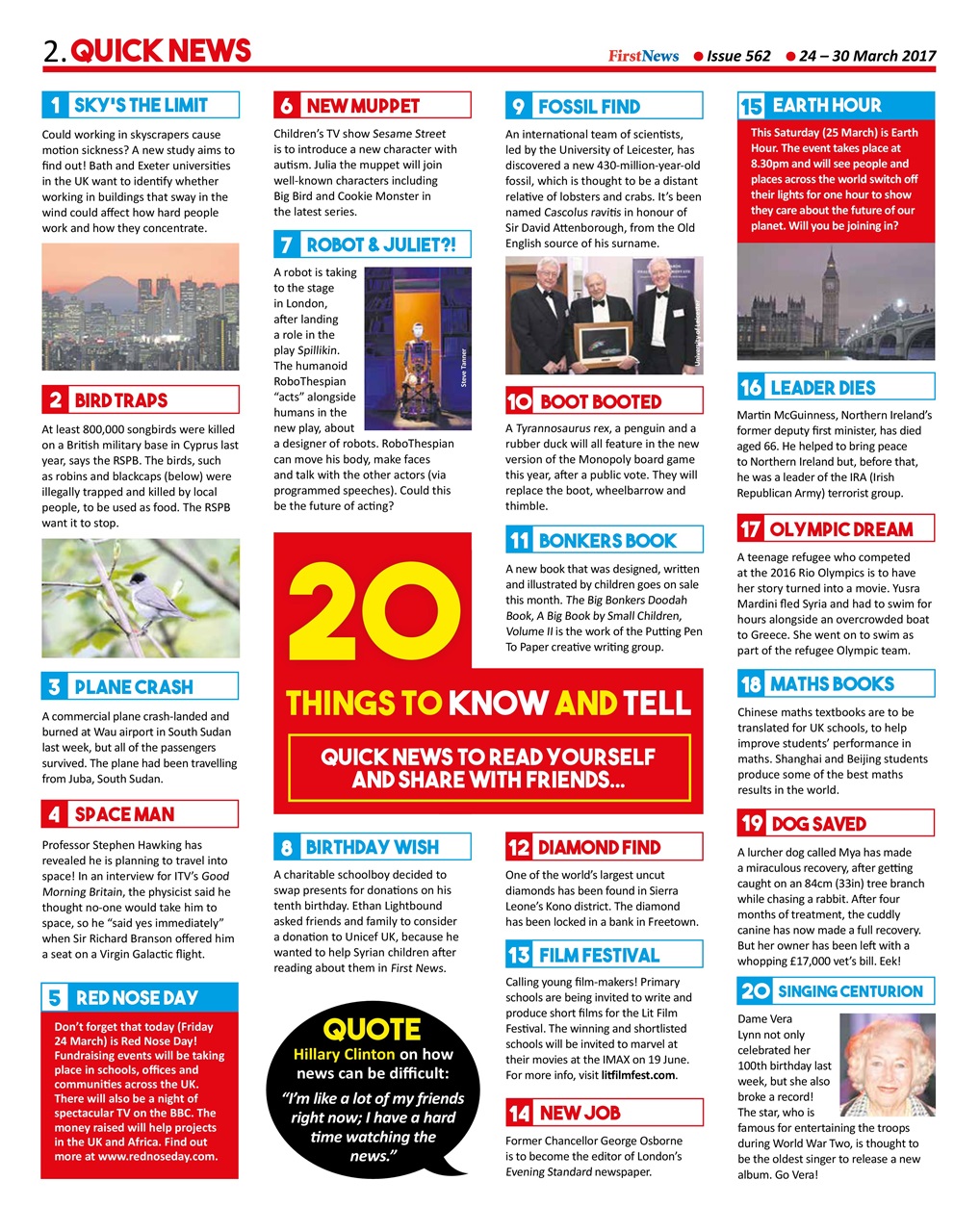 First News Preview Pages