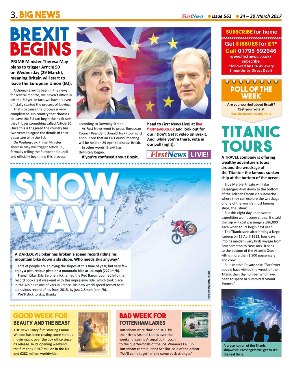 First News Preview Pages