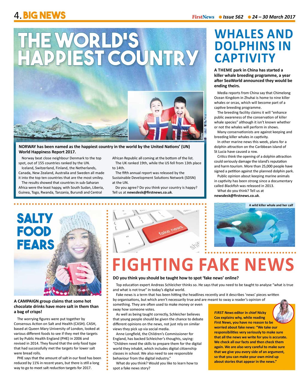 First News Preview Pages