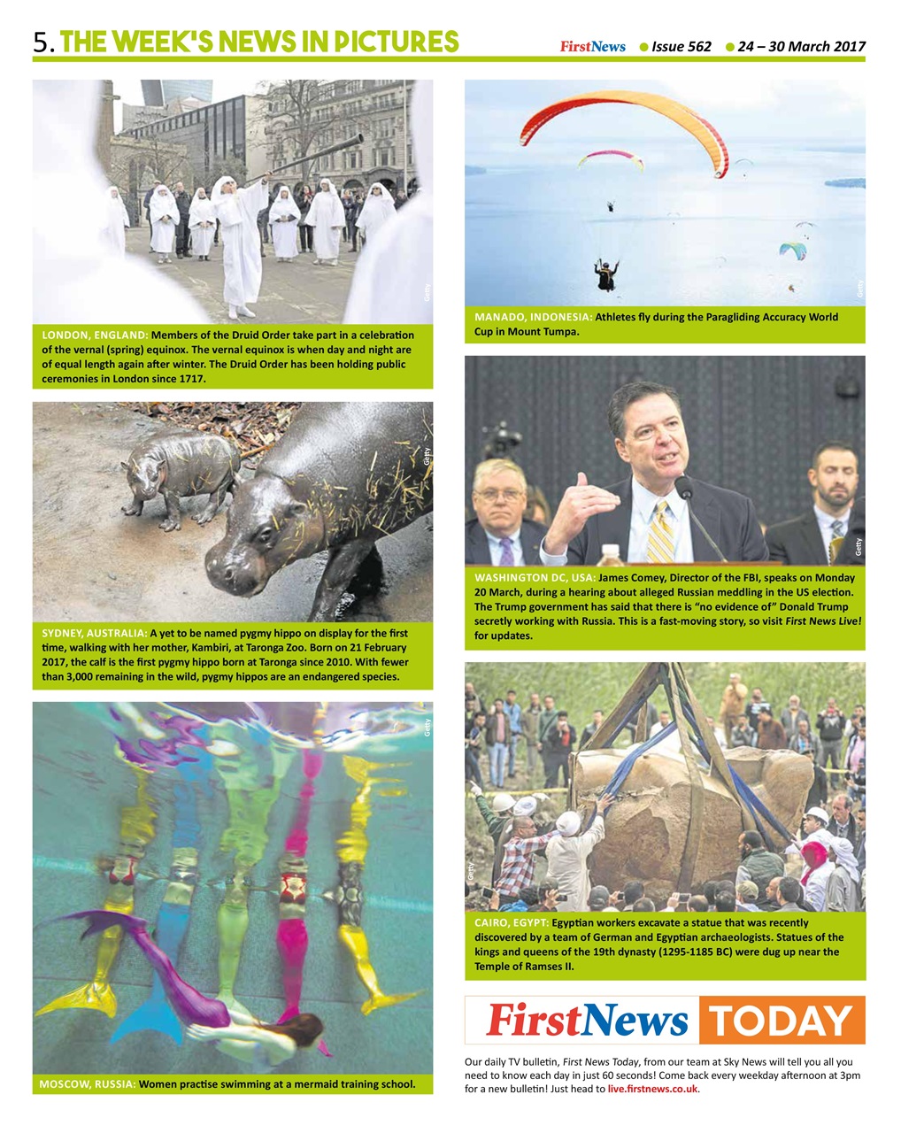 First News Preview Pages