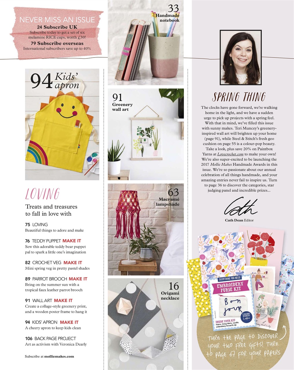 Mollie magazine Preview Pages
