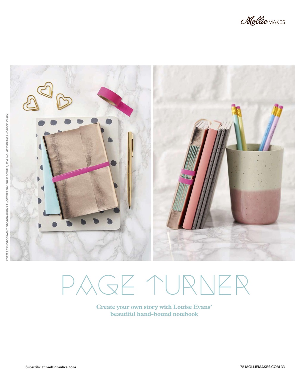 Mollie magazine Preview Pages