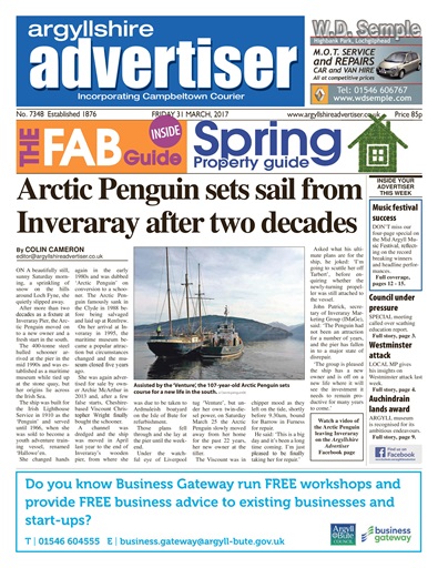 Argyllshire Advertiser issue 