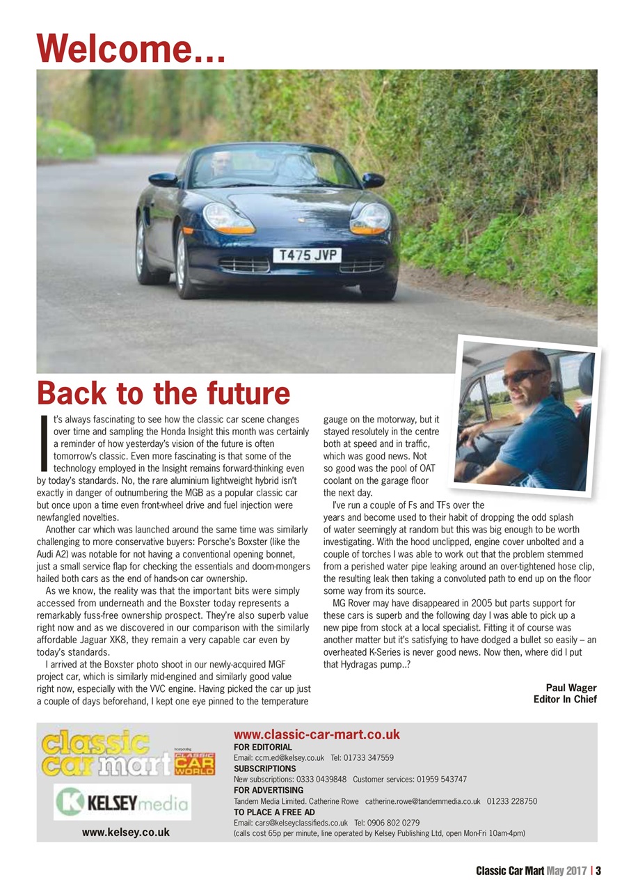 Classic Car Mart Preview Pages