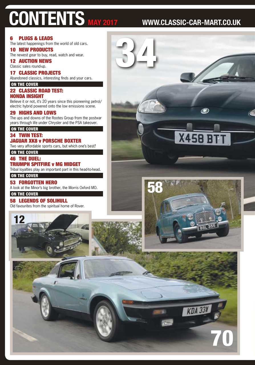Classic Car Mart Preview Pages