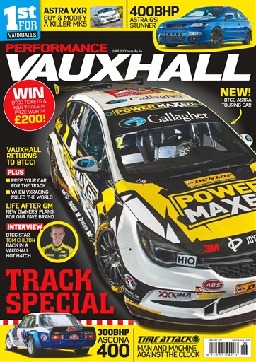 Performance Vauxhall issue 