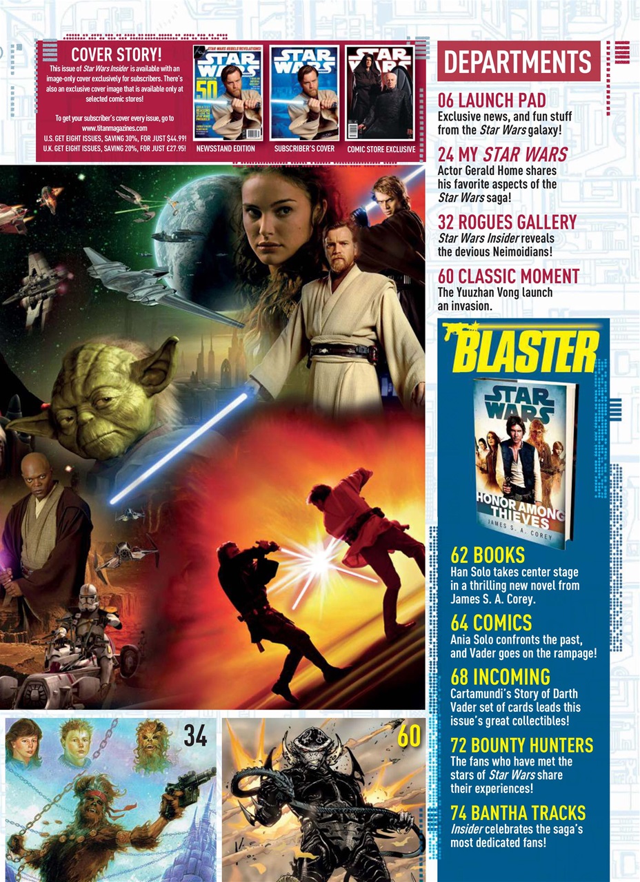 Star Wars Insider Preview Pages